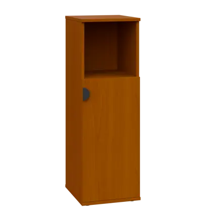 TN 3 - 3DN kancelářská skříň, 1-dveřová/nika, pravá, 1107x360x400, třešeň šumavská